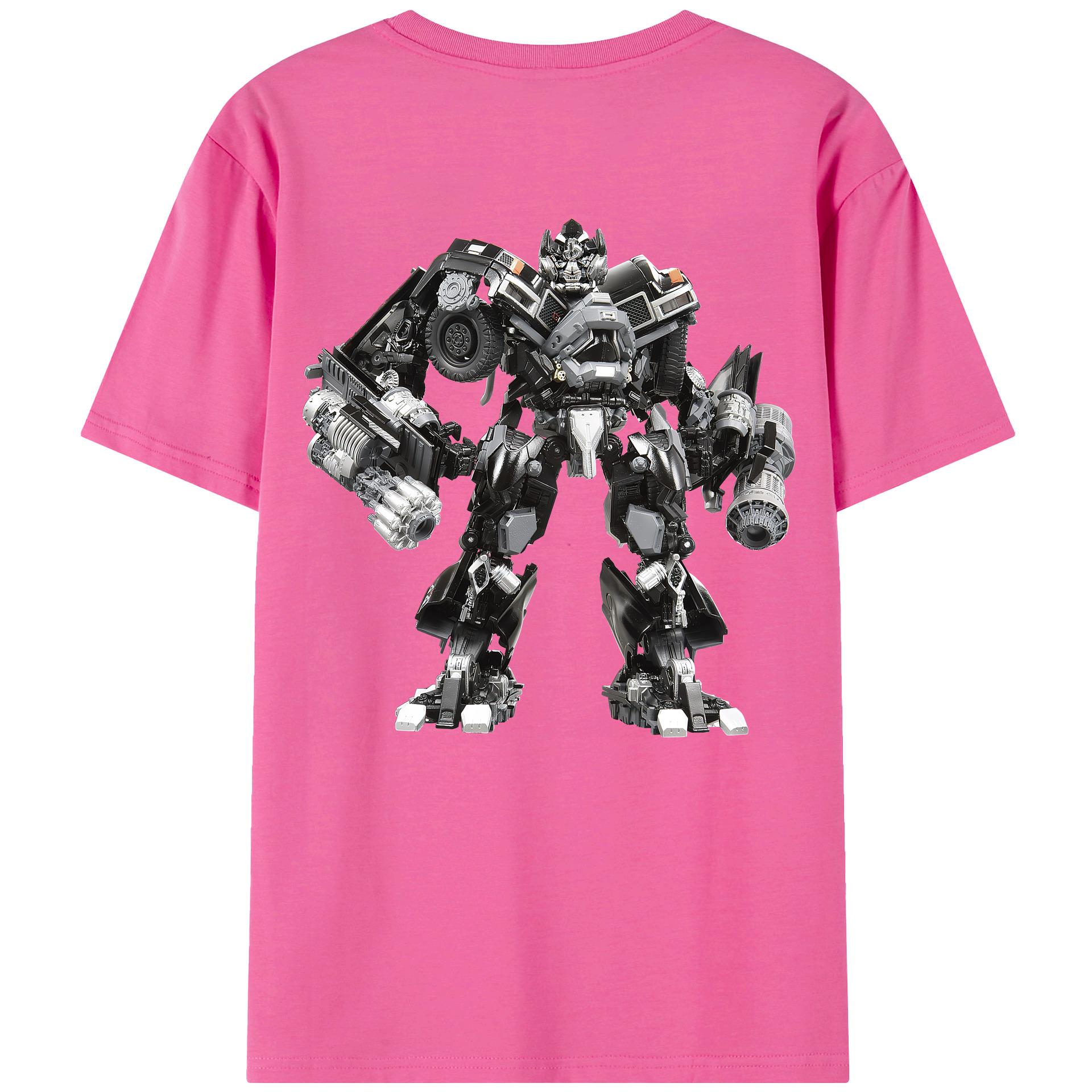 （画像用） Transformers トランスフォーマー レディース半袖Tシャツ(バックプリント)